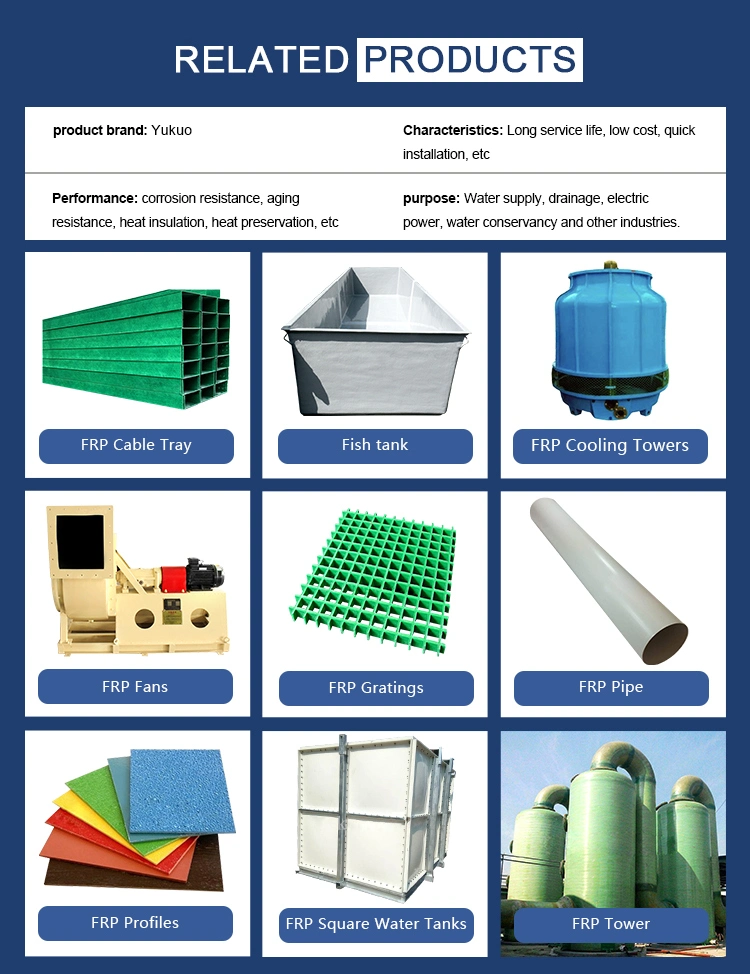 Factory Customization Fiberglass Equal Angle, GRP, Glassfiber Angles in Various Sizes