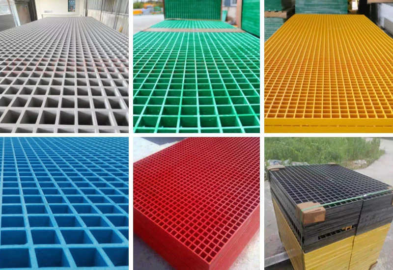 Non-Conductive Durable FRP Molded Grating Fiber Glass Animal Floor Grating