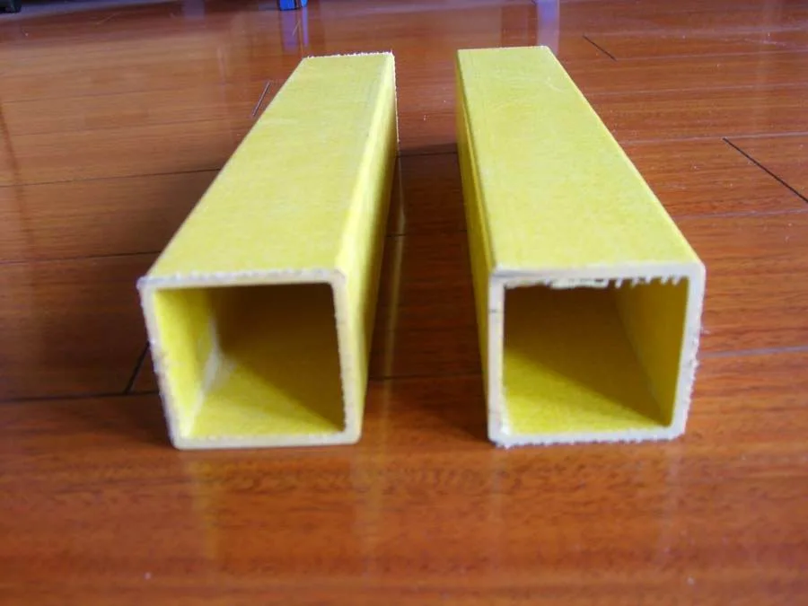 High Strength GRP Square Tube, FRP Square Tube, Fiberglass Square Tube